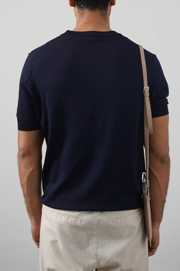 NAVY TIMELESS HENLEY