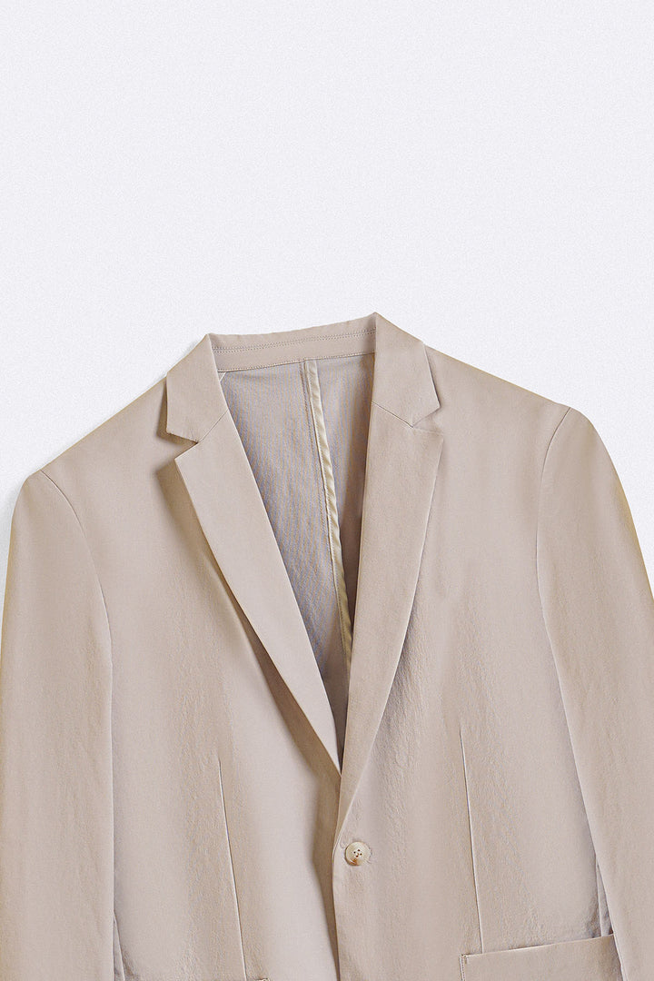 TAUPE PERFORMANCE BLAZER