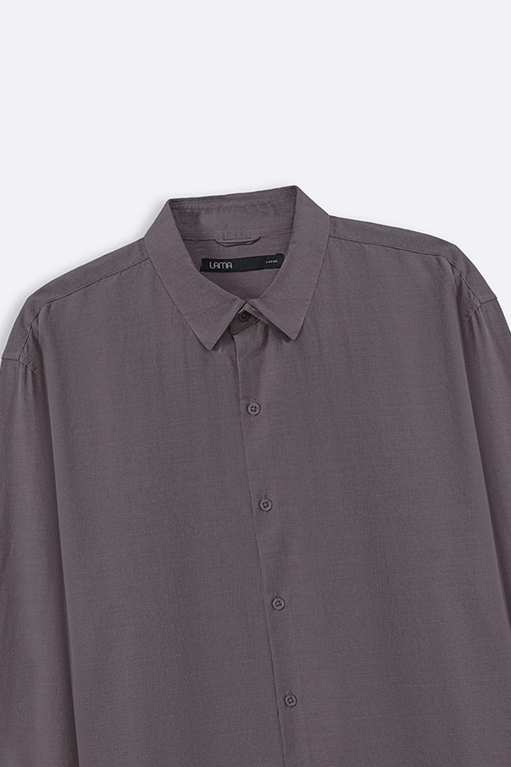 MOUSE GREY CLASSIC BUTTON DOWN SHIRT