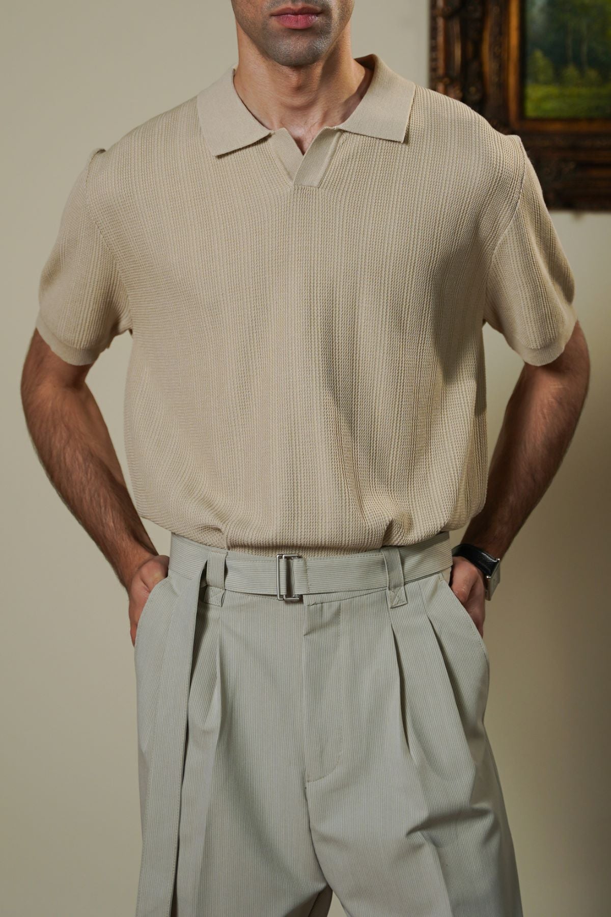 LUXE KNIT POLO – Lama Retail