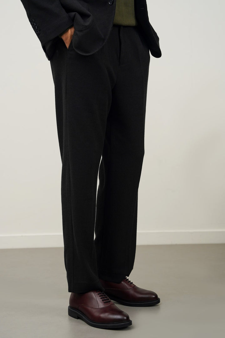 BLACK CORDUROY PANTS