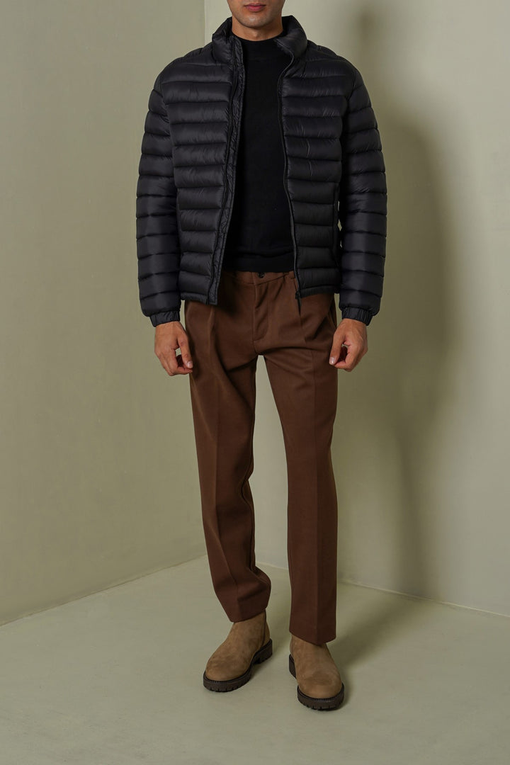 BLACK REGULAR PUFFER