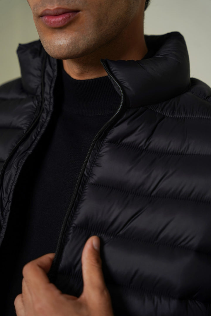 BLACK REGULAR PUFFER