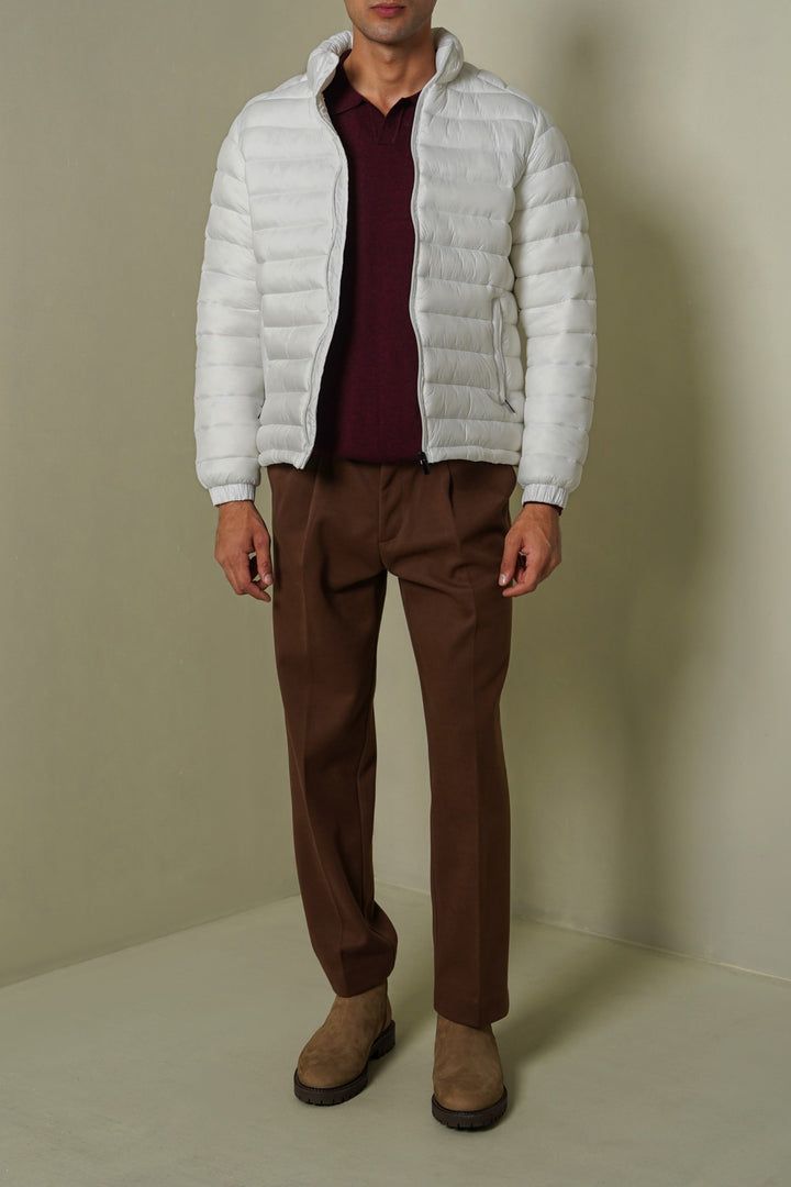 WHITE REGULAR PUFFER