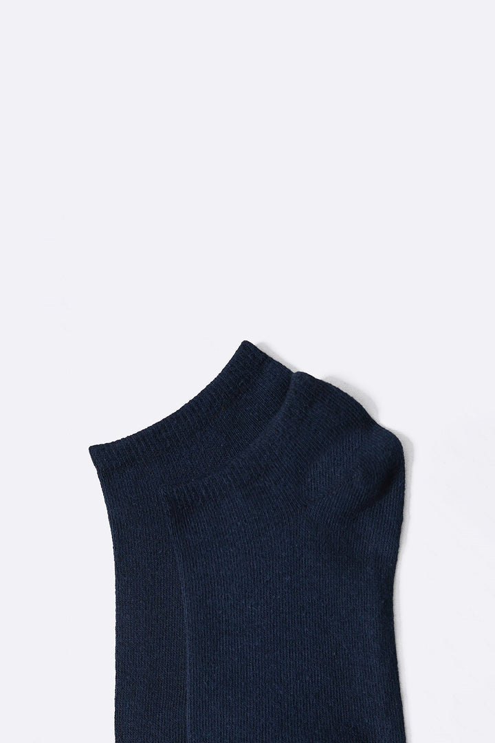 NAVY COTTON SNEAKER SOCKS