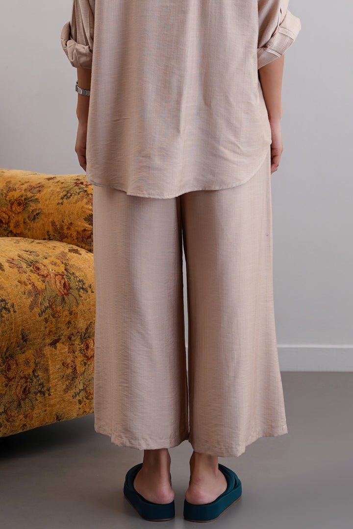 BEIGE BASIC BREEZE CULOTTES