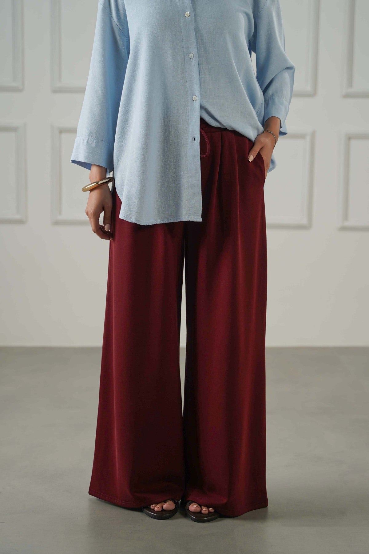 FLOWY WIDE PANTS – Lama Retail