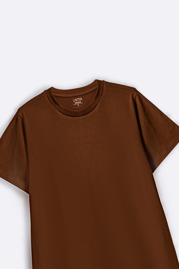 COFFEE LONG A-LINE DRESS