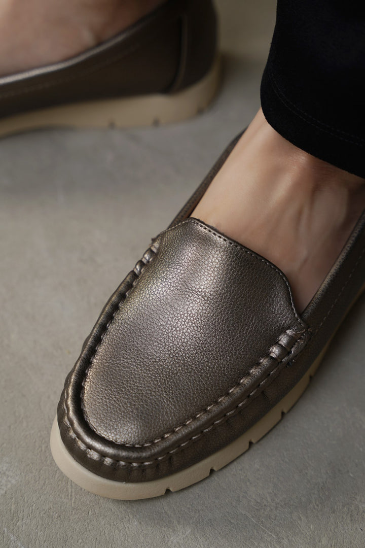 GUN-SOFT CHUNKY LOAFERS