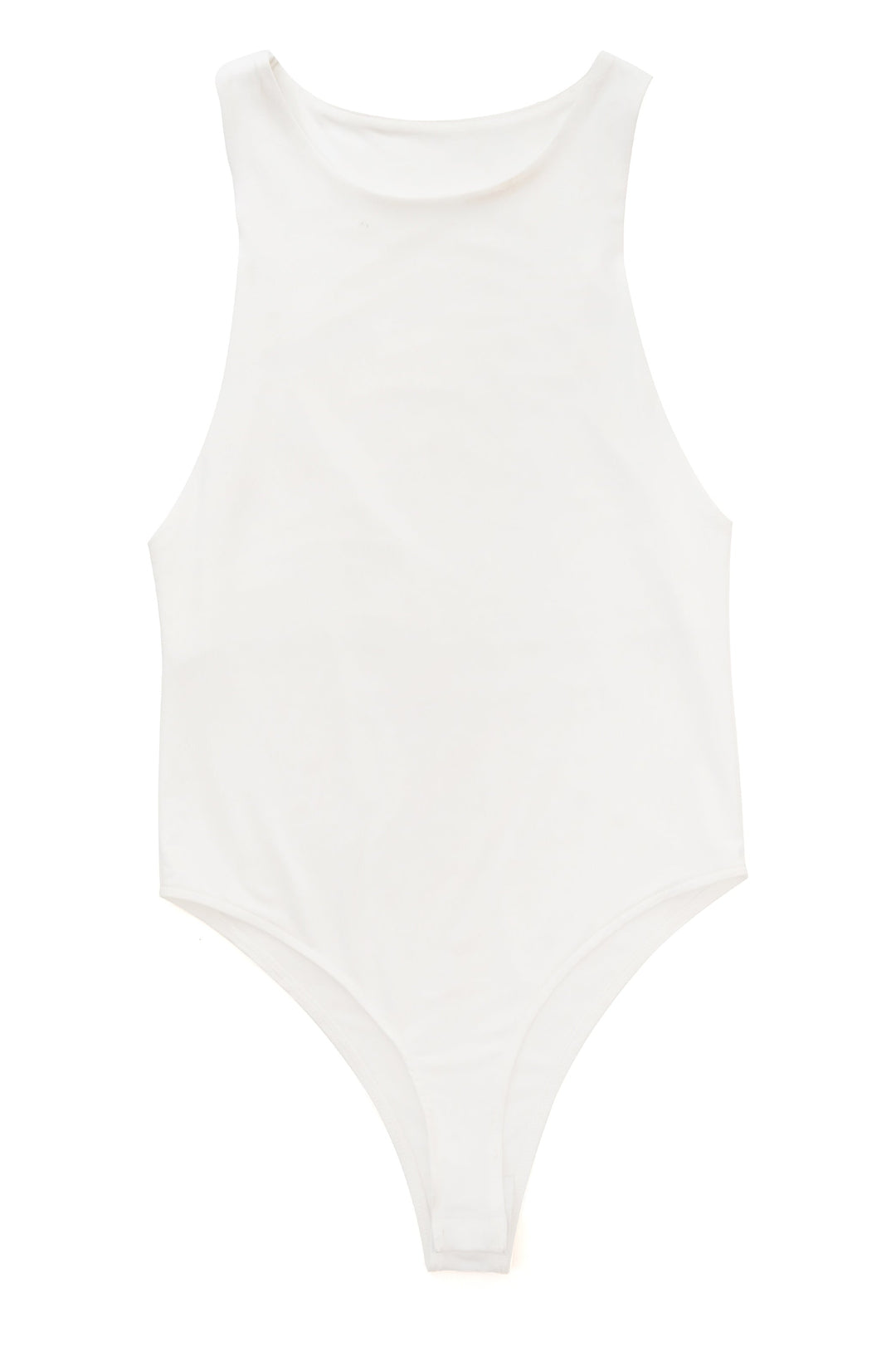 WHITE BASIC BODYSUIT