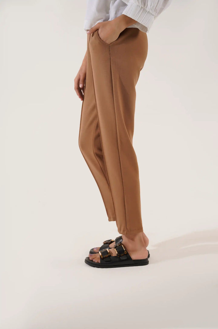 CAMEL STRAIGHT EASY SLACKS