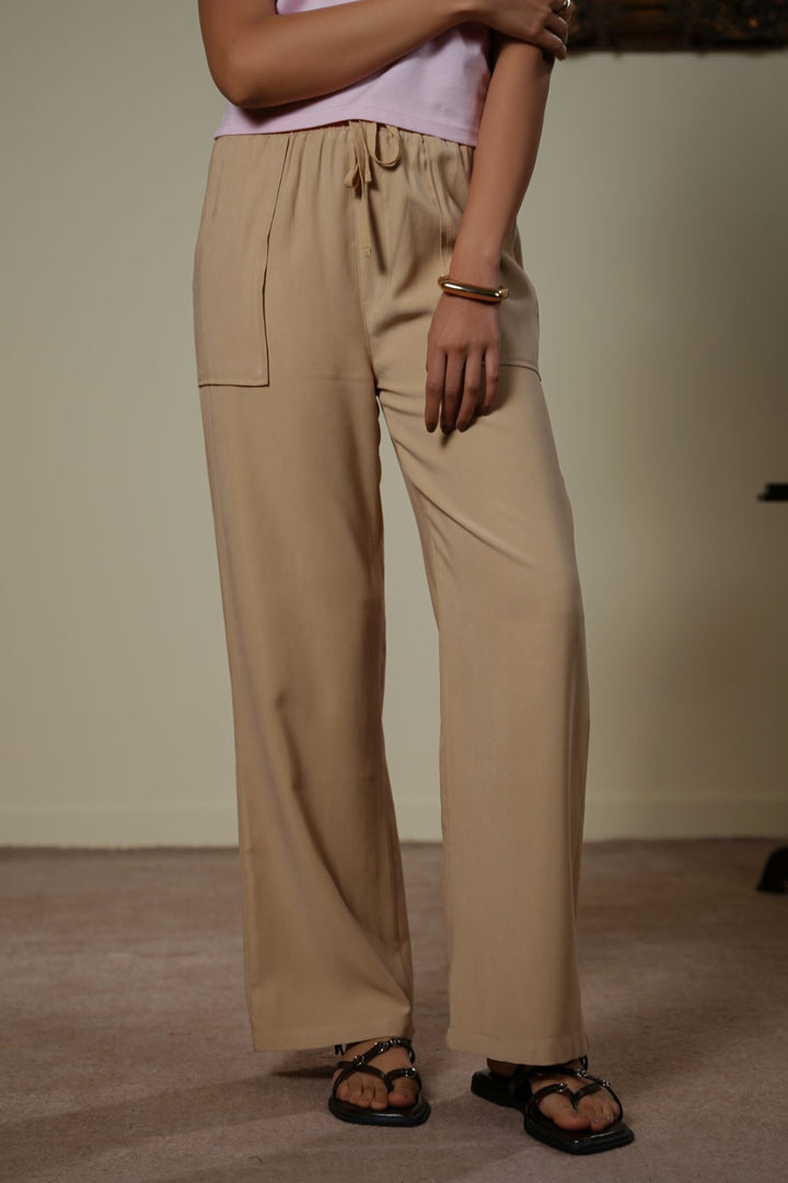 BEIGE LONG PANTS