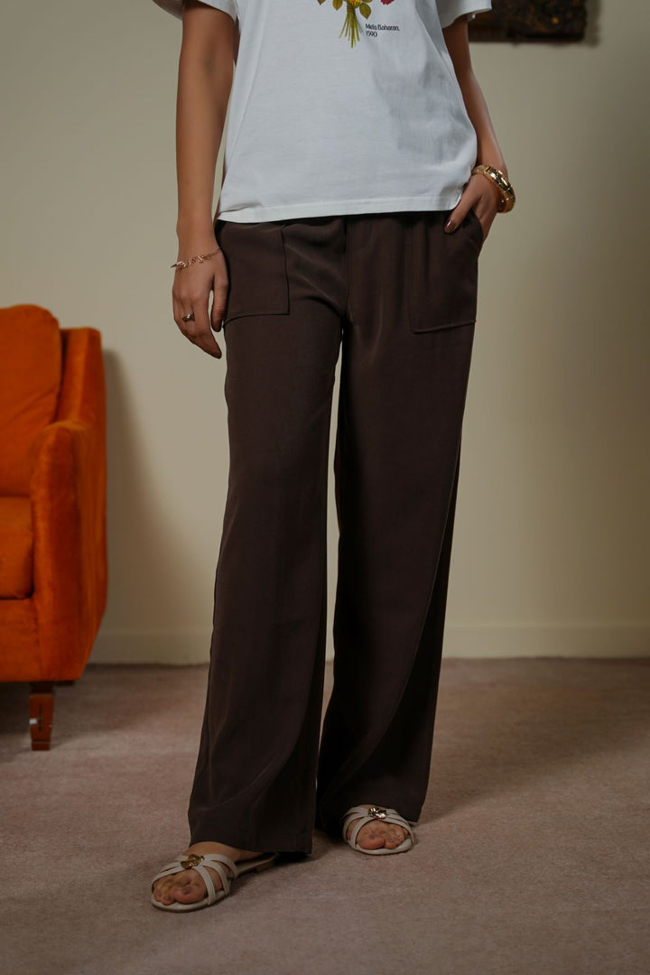 CHOCOLATE LONG PANTS