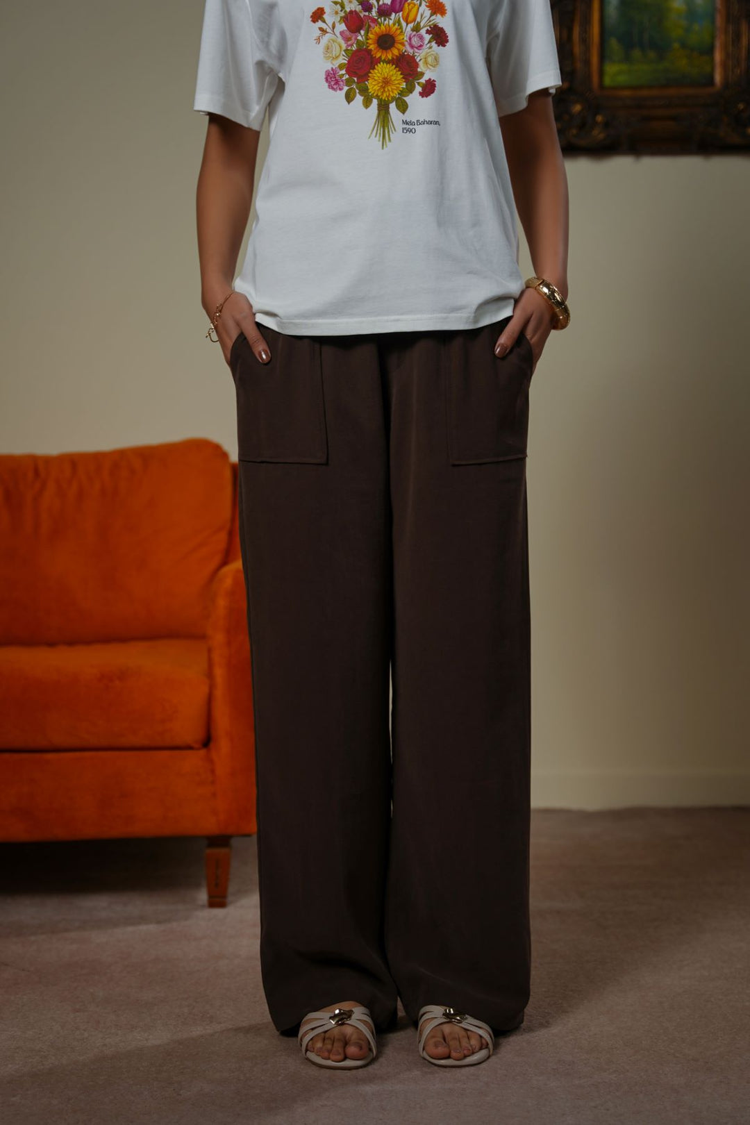 CHOCOLATE LONG PANTS