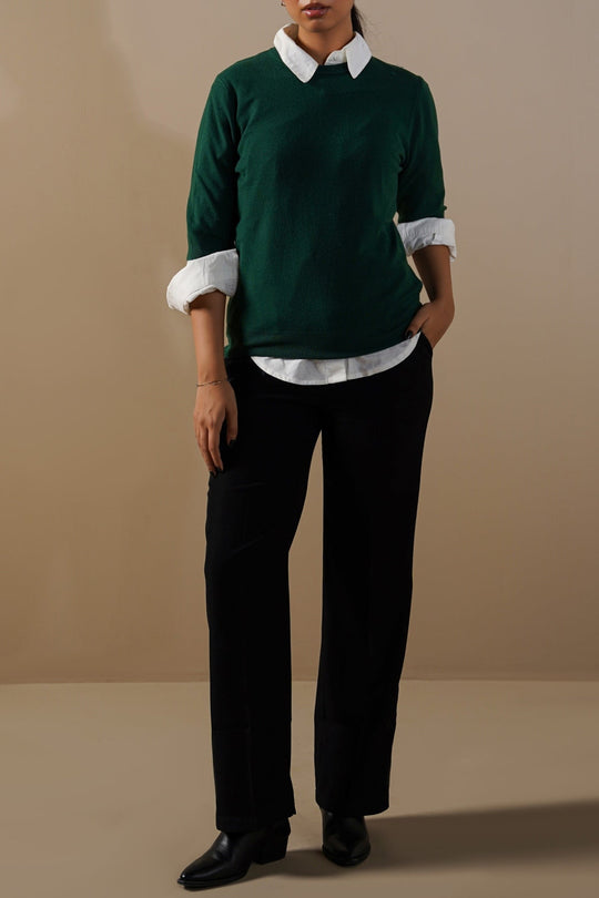 DARK GREEN THE EVERYDAY JUMPER