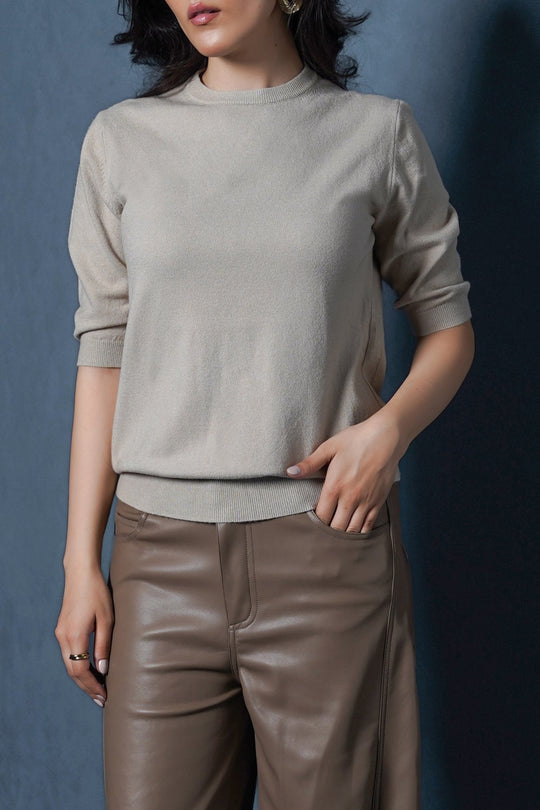 OAT WHITE THE EVERYDAY JUMPER