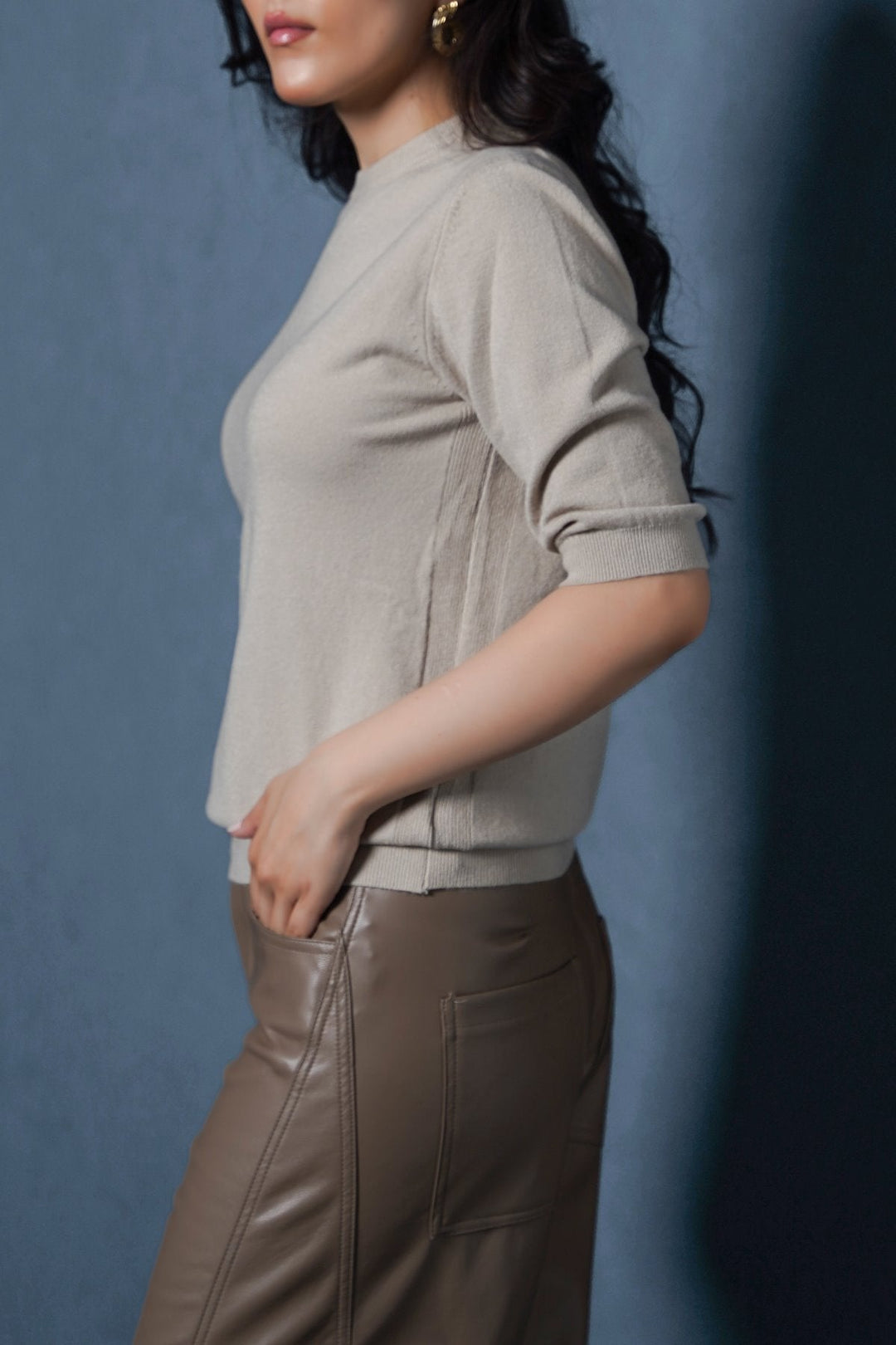 OAT WHITE THE EVERYDAY JUMPER