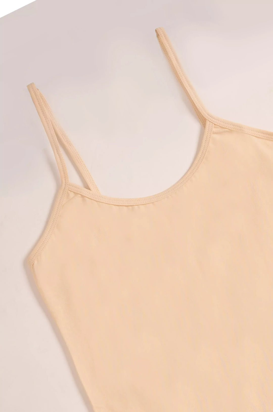 BEIGE BASIC COTTON CAMISOLE
