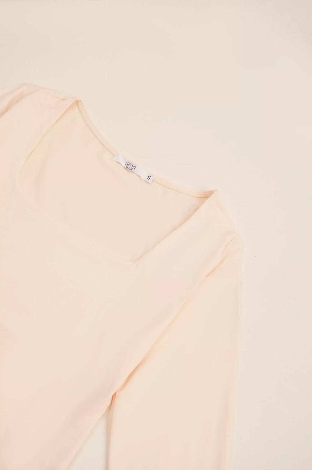 CREAM SQUARE NECK BODYSUIT