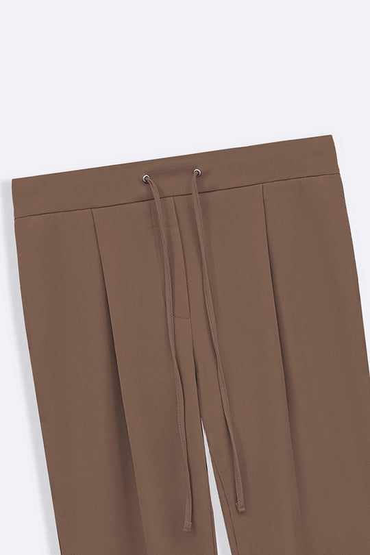 KHAKI ARCHITECT DRAWSTRING PANTS