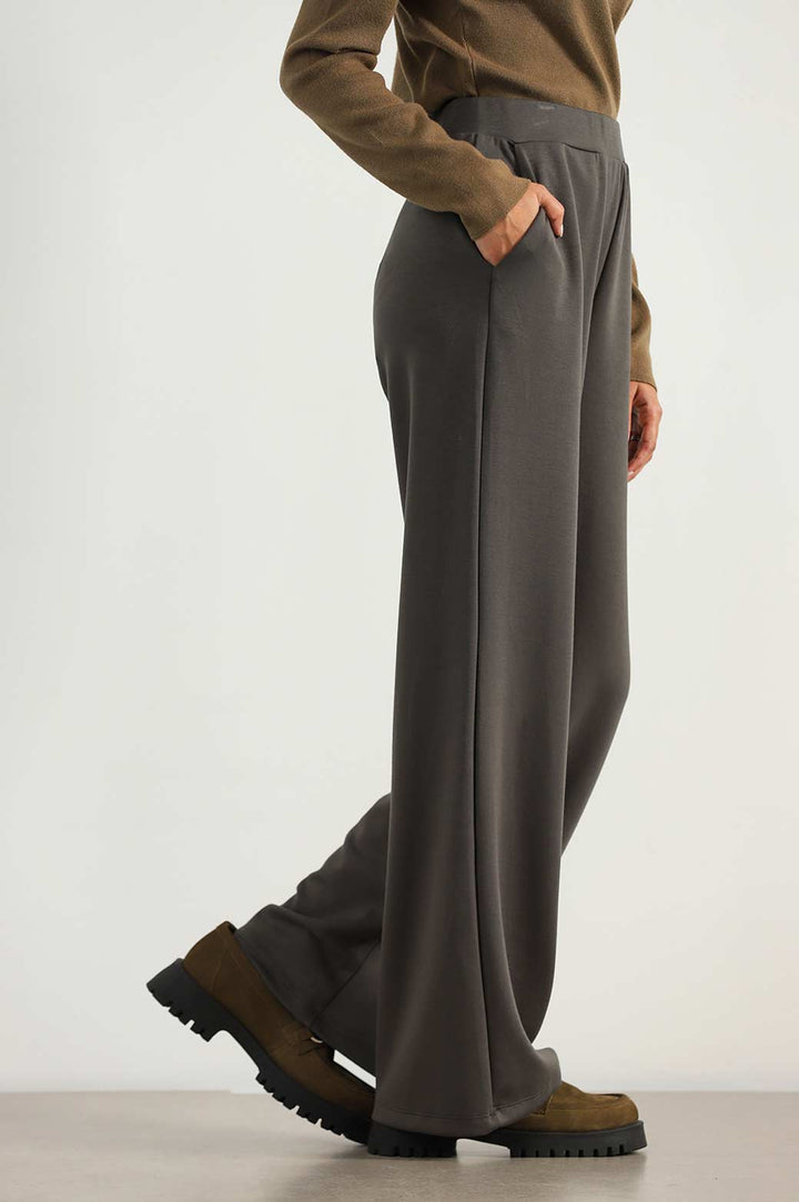 GREY ALL-DAY WIDE PANTS