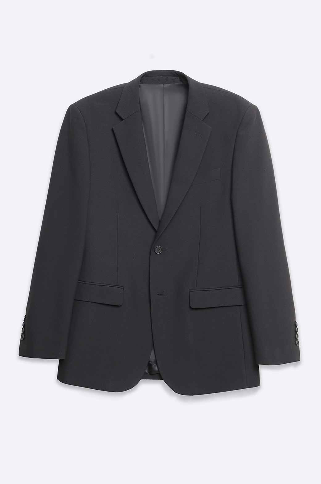 BLACK TAILORED FIT BLAZER