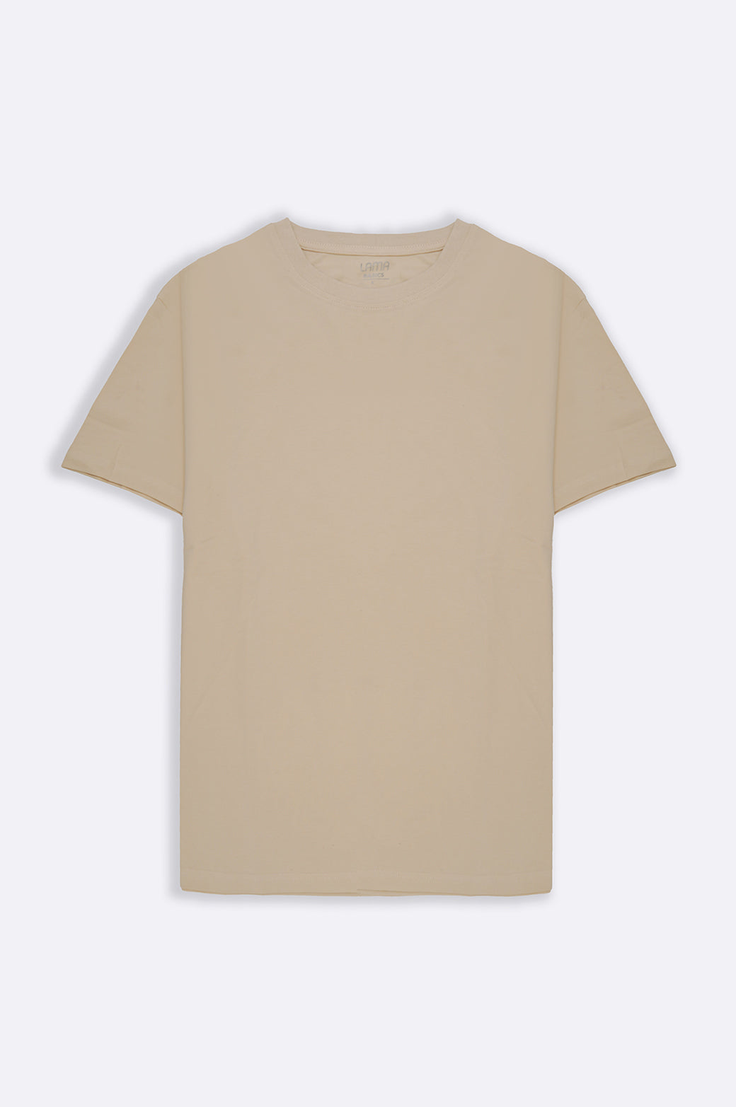 IVORY ROUND NECK T-SHIRT