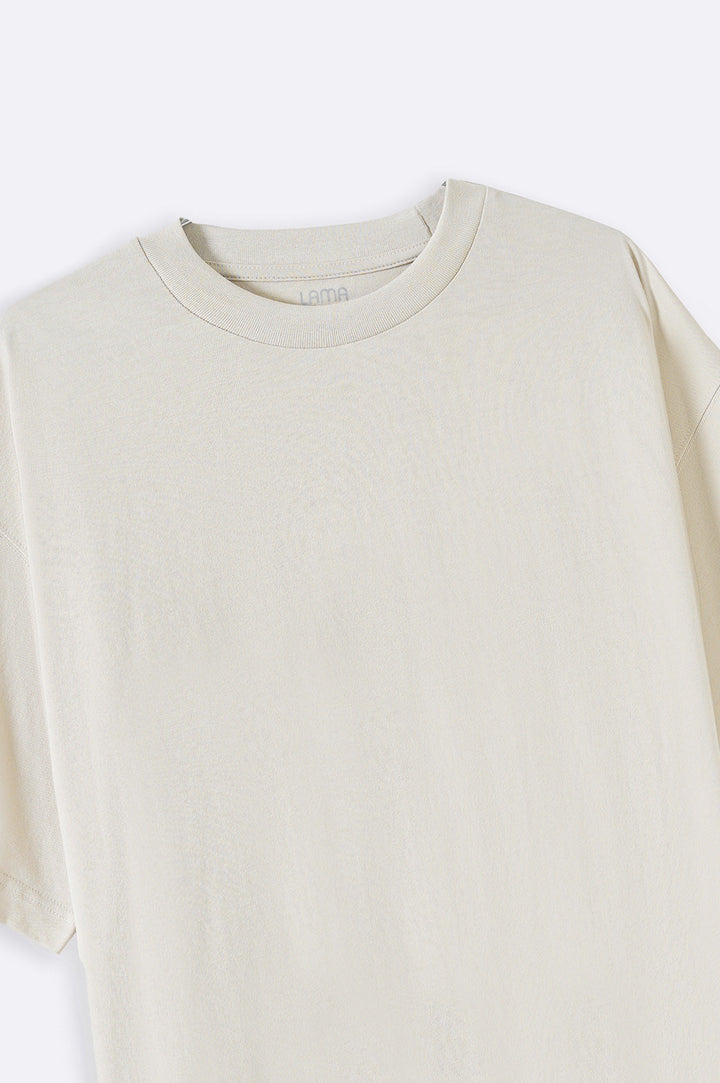 IVORY LOOSE FIT T-SHIRT