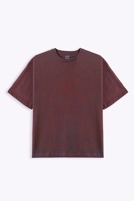 DARK BROWN HEAVY WEIGHT TEE
