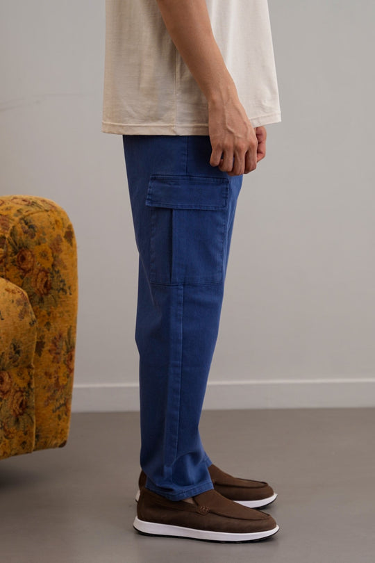 BLUE EASY TAPERED CARGOS
