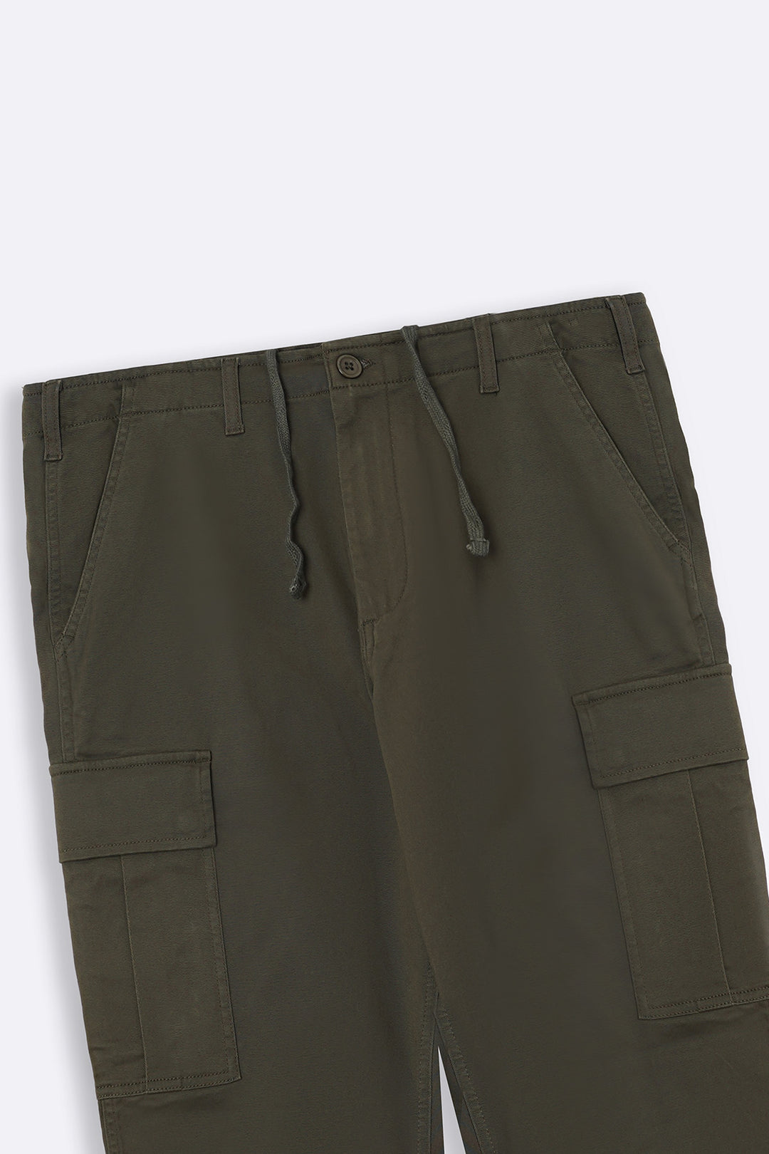 OLIVE TWILL CARGOS