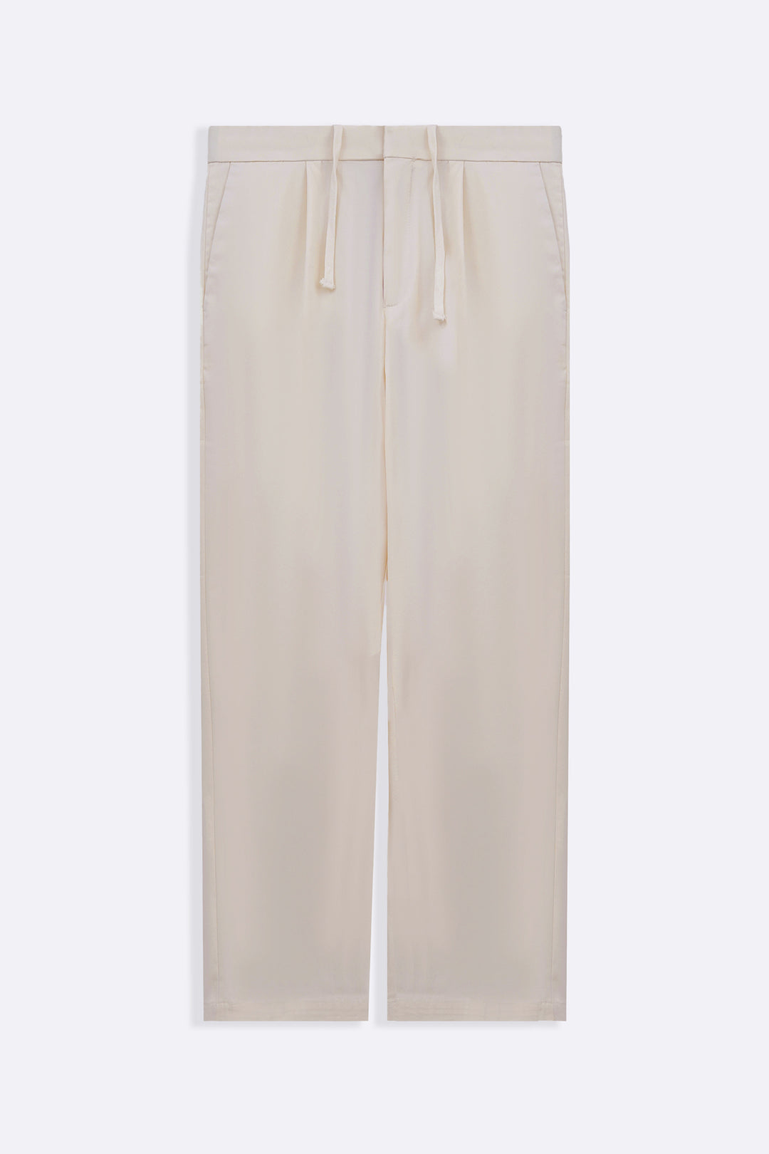 OFF WHITE LIGHT COTTON PANTS