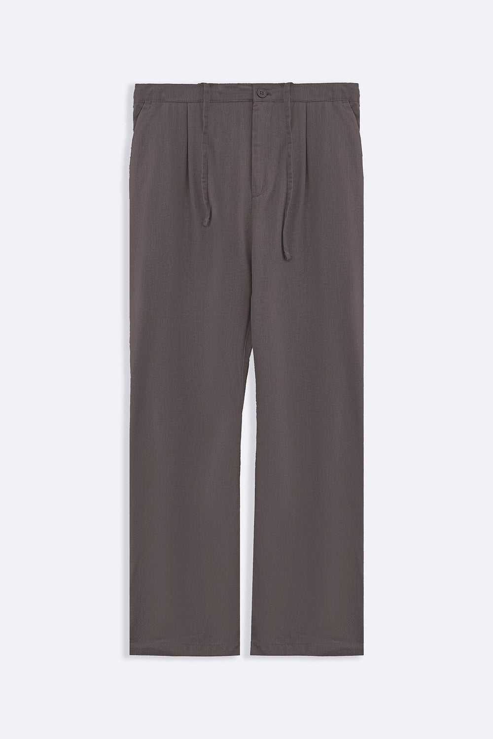DARK GREY RELAXED TROUSERS