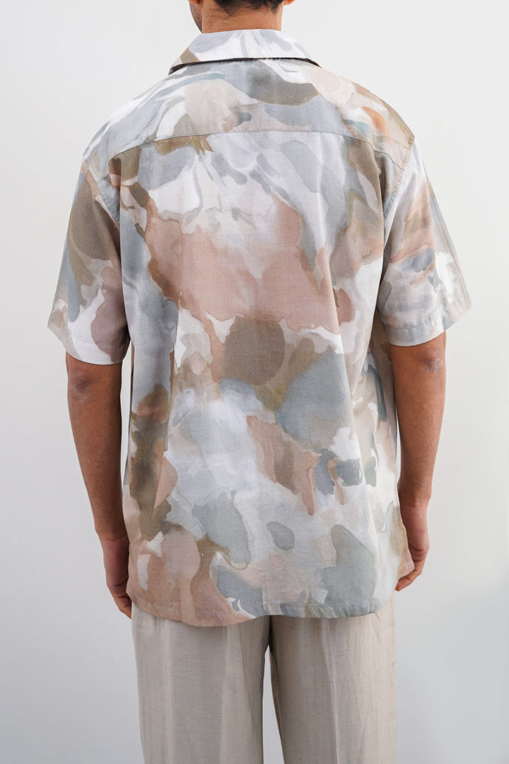 GREY WATER CLOUD SAFARI SHIRT