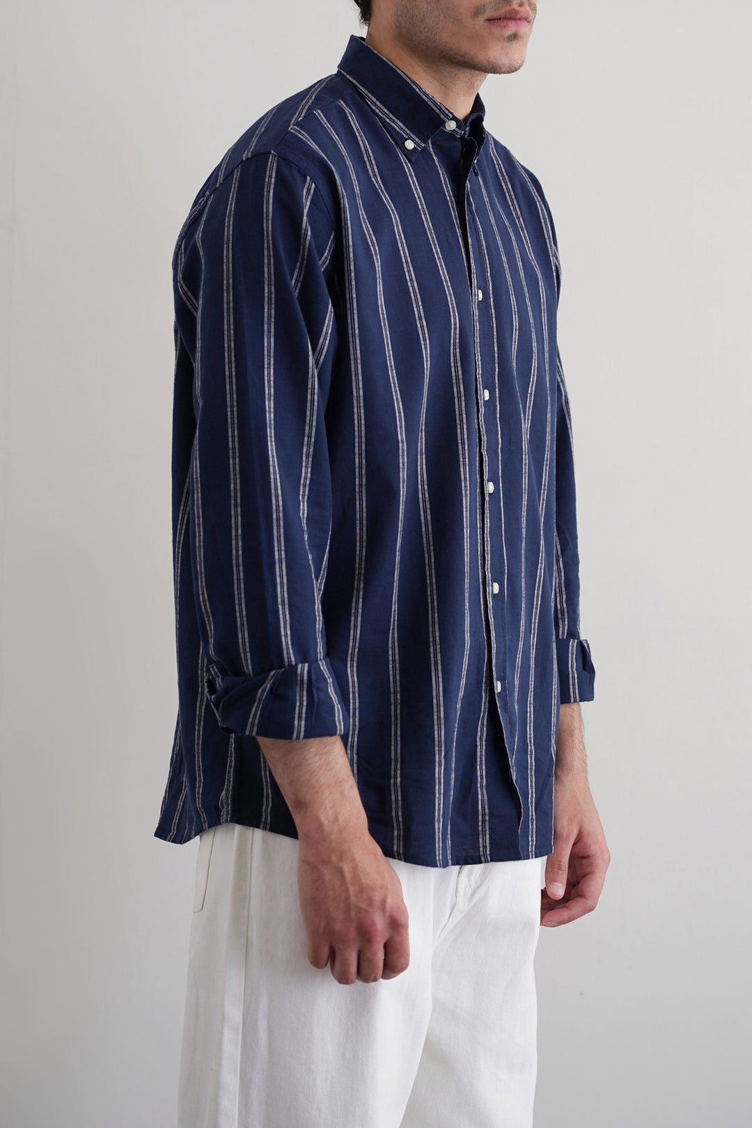 STRIPED COTTON SHIRT