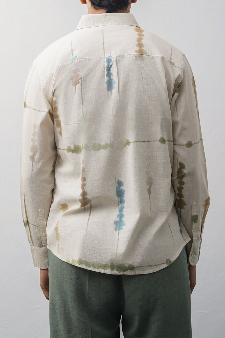 OFF WHITE BRUSH AND TINT SHIRT