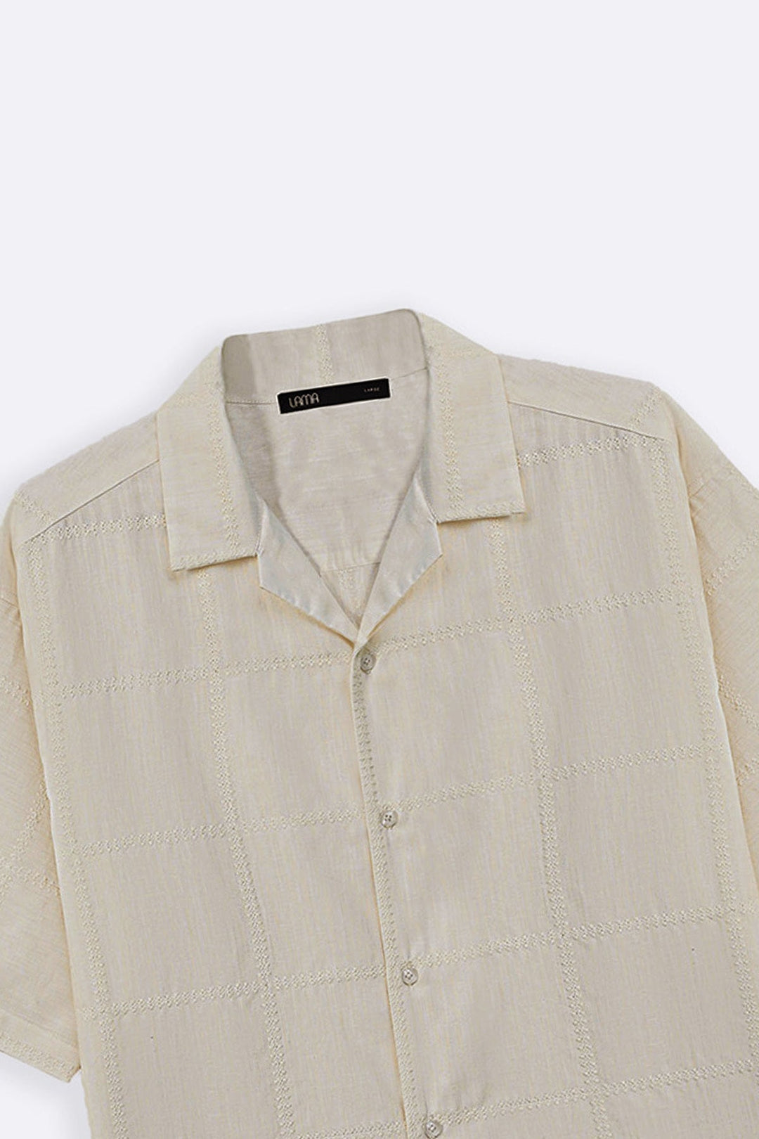 OFF WHITE GALLE EMBROIDERED SHIRT