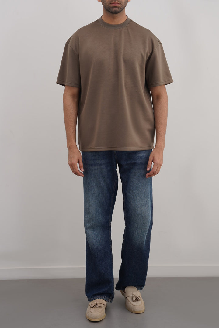 OLIVE OVERSIZED TEE