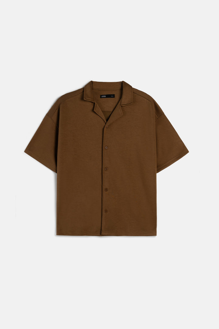 KNITTED RESORT SHIRT