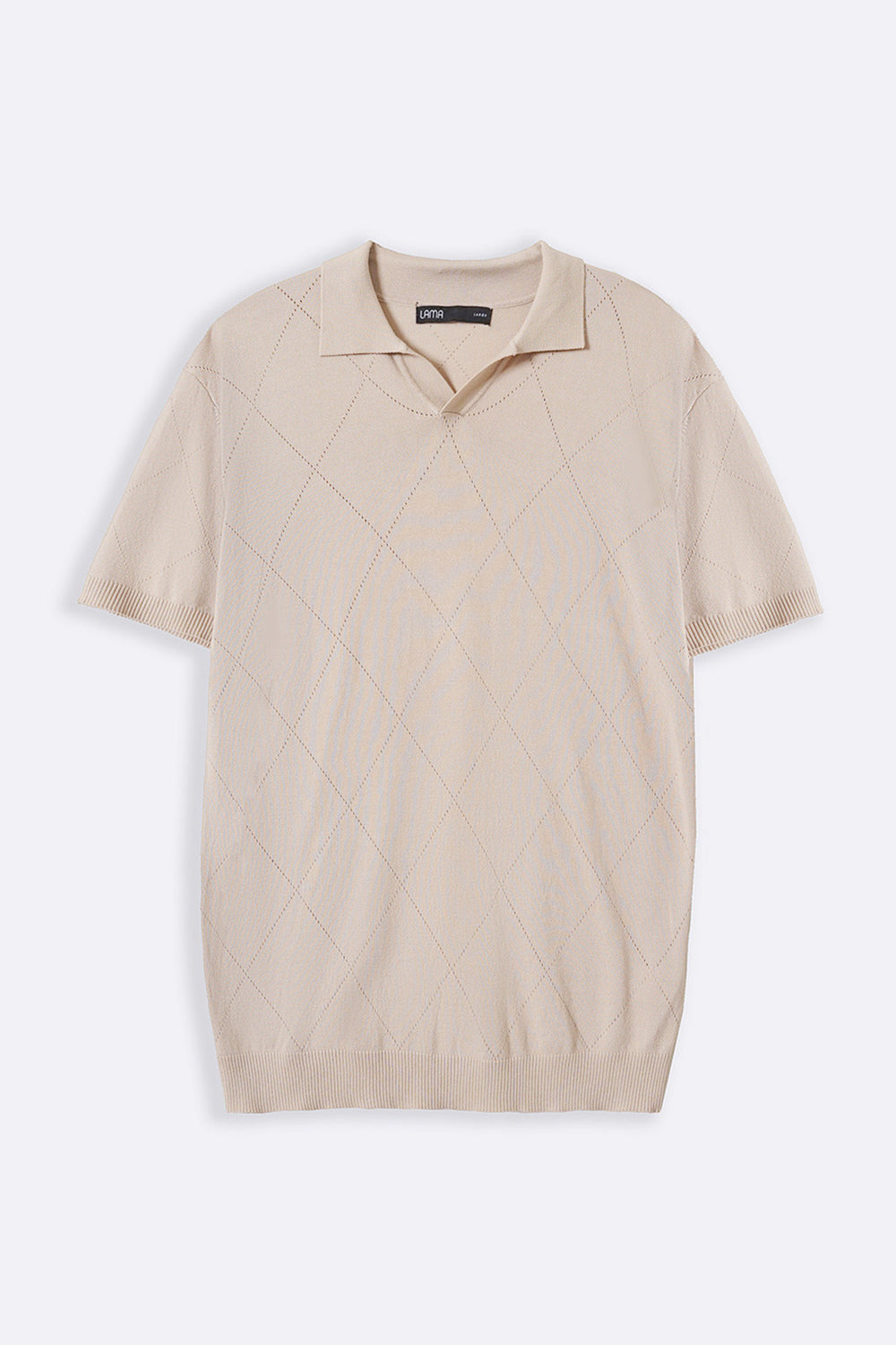 BEIGE POLO SHIRT