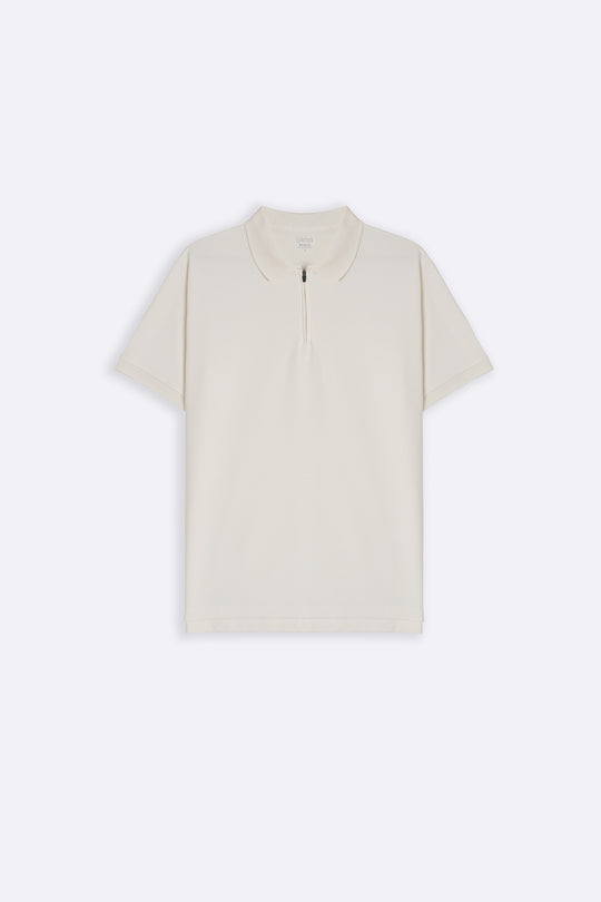 QUARTER ZIP POLO