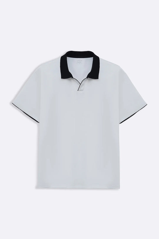 ACCENT COLLAR POLO