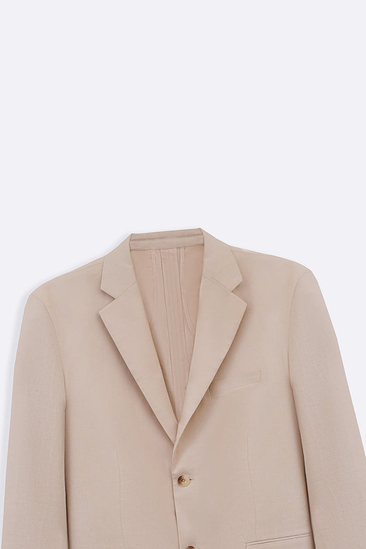 IVORY RESORT LINEN BLAZER