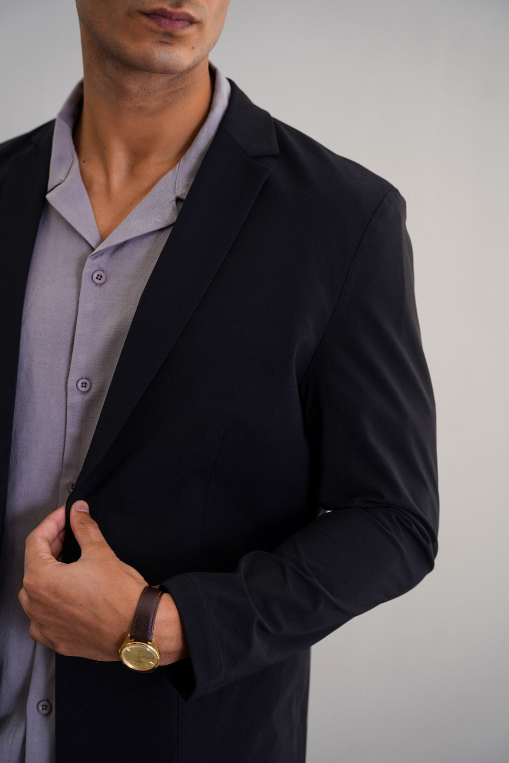 BLACK PERFORMANCE BLAZER