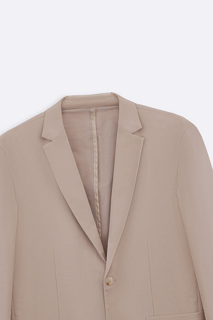 TAUPE PERFORMANCE BLAZER