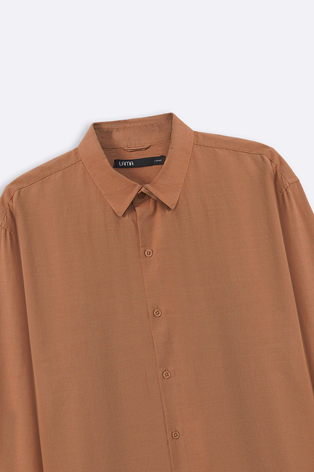 OCHRE BROWN CLASSIC BUTTON DOWN SHIRT