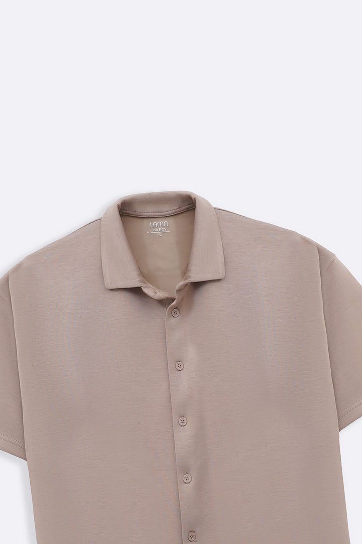 KHAKI BASIC NEOPRENE SHIRT