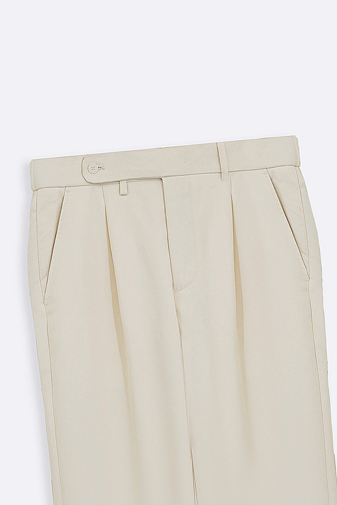 OFF WHITE TAILORED TWILL PANTS