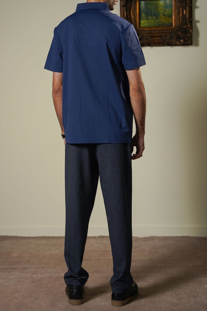 DARK BLUE COMFORT PANTS