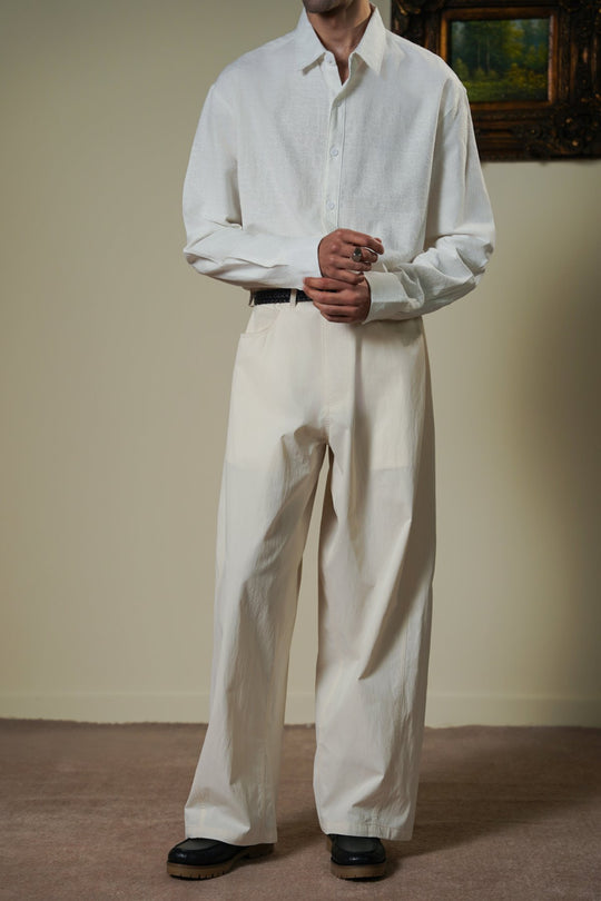 SAND TECHNICAL FABRIC BALLOON PANTS